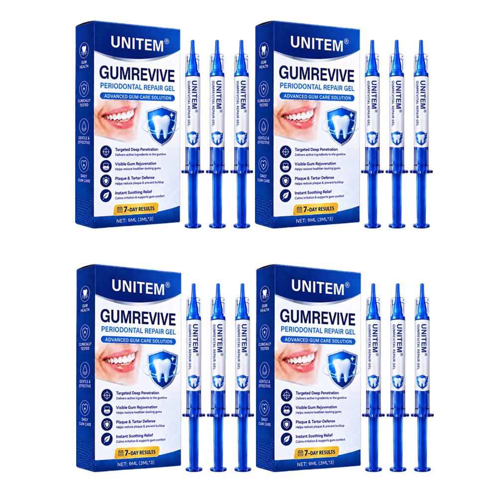 🦷UNITEM® GumRevive Periodontal Repair Gel (for bleeding gums, receding gums, and loose teeth) ✨ 🪐